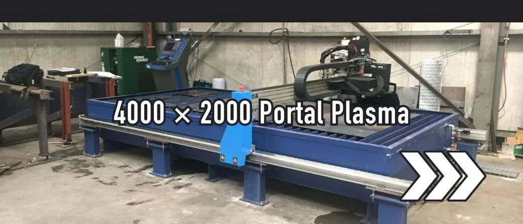 4000 × 2000 Portal Plasma Cutter System