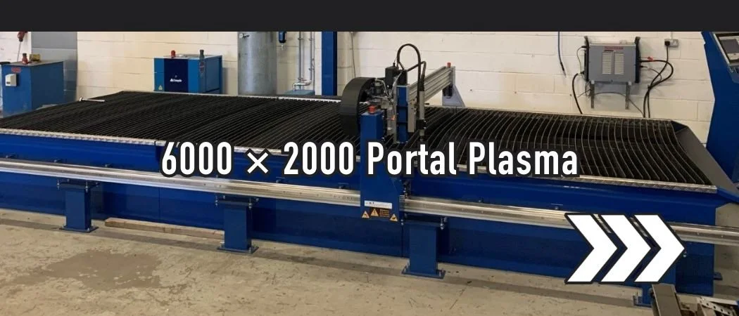 6000 × 2000 Portal Plasma Cutter